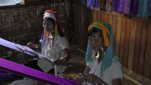 Long neck is fashion in Myanmar