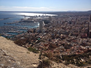 View over Alicante, Spain