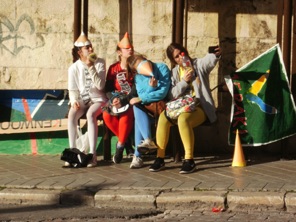 Funny fellows in Granada