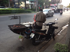 Handy street BBQ in Bangkok